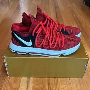Nike Zoom Kevin Durant 10 - university red / pure platinum